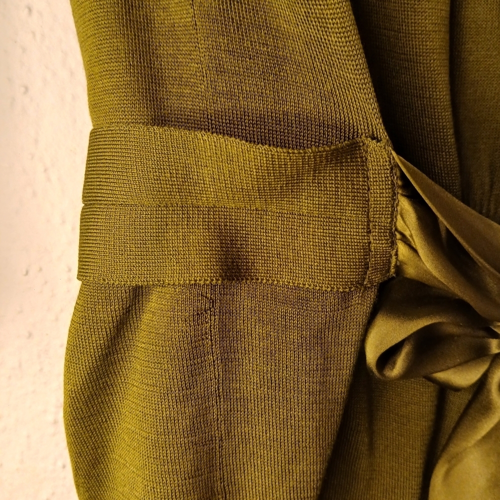 Hugo Boss Forest Green Knit Cardigan - Picture 3 of 12